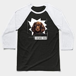 Funny Boykin Spaniel Dog Owner Humor Baseball T-Shirt